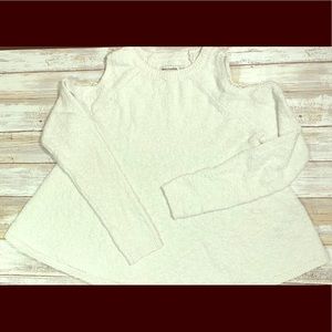 Abercrombie kids cold shoulder sweater